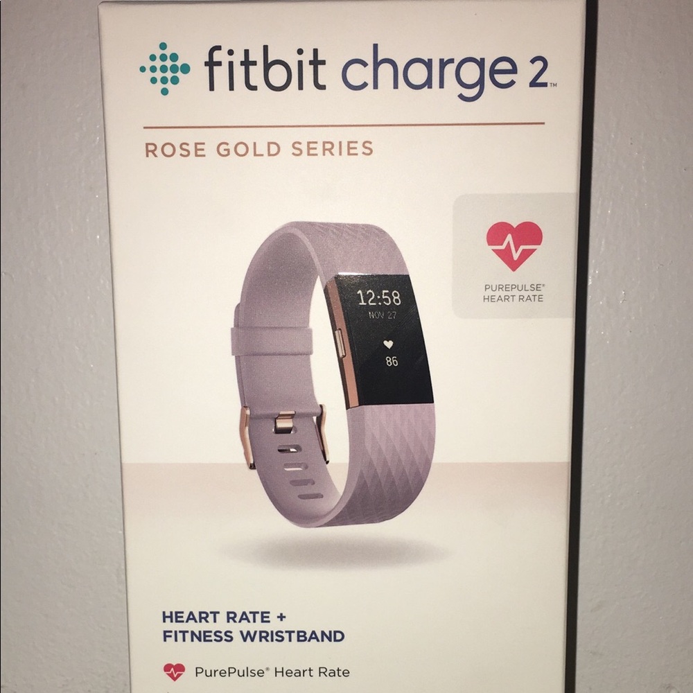 Fitbit Charge 2: Rose Gold Series